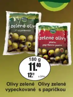 Adam Essa zelené olivy vypekované nabídka