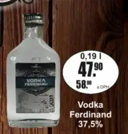 Adam Vodka Ferdinand nabídka
