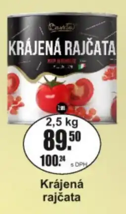 Adam Casta krájená rajčata nabídka
