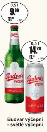 Adam Budvar výčepní - světlý výčepní nabídka