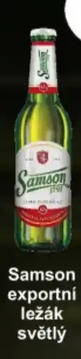 Adam Samson exportní ležák světlý nabídka