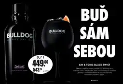 Adam Bulldog gin & tonic black twist nabídka
