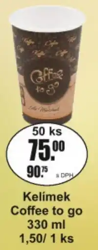 Adam Kelimek coffee to go nabídka