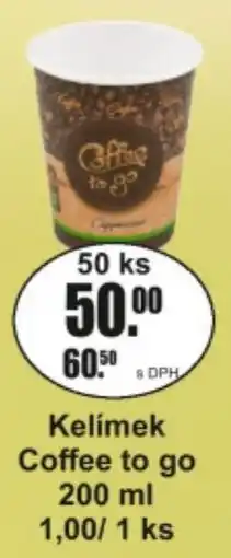 Adam Kelimek coffee to go nabídka