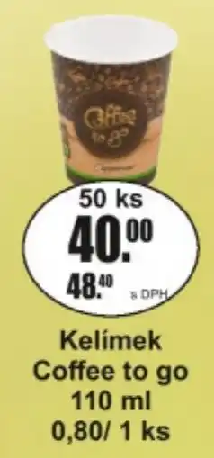 Adam Kelimek Coffee to go nabídka