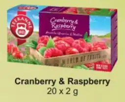 Adam Teekanne Cranberry & Raspberry nabídka
