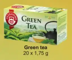 Adam Teekanne green tea nabídka