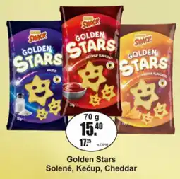 Adam Golden Stars Solené, Kečup, Cheddar nabídka