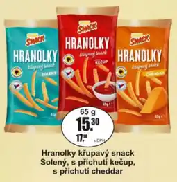 Adam Golden Snack Hranolky křupavý snack nabídka