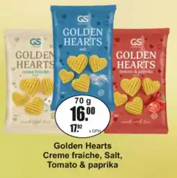 Adam Golden Hearts Creme fraiche, Salt, Tomato & paprika nabídka