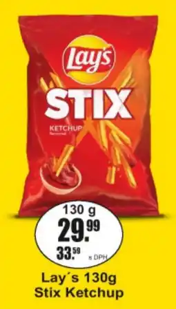 Adam Lay's Stix Ketchup nabídka