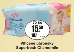 Adam Superfresh Chamomile Vlhčené ubrousky nabídka