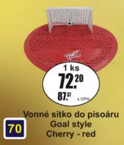 Adam Wall Rolls Vonné sítko do pisoáru Goal style Cherry - red nabídka
