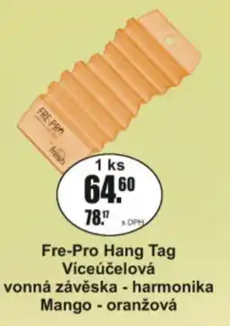 Adam Fre-Pro Hang Tag nabídka