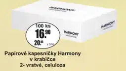 Adam Harmony papírové kapesníčky nabídka