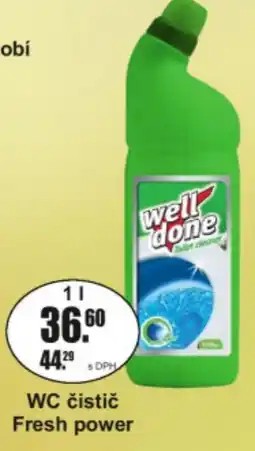 Adam Well done WC čistič Fresh power nabídka