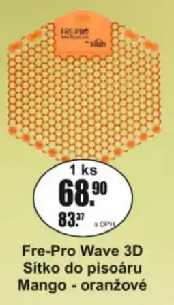Adam Fre-Pro Wave 3D Sítko do pisoáru Mango - oranžové nabídka