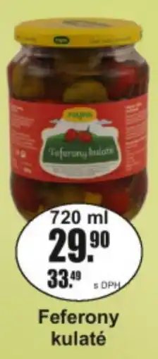 Adam Rapa feferony kulaté nabídka
