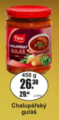 Adam Viva chalupářský guláš nabídka