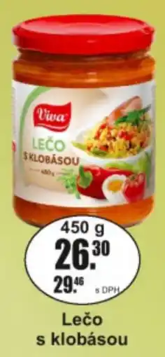 Adam Viva lečo s klobásou nabídka