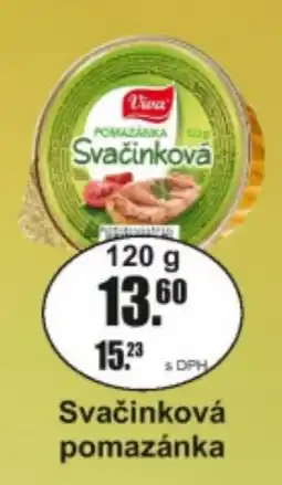 Adam Vísa svačinková pomazánka nabídka