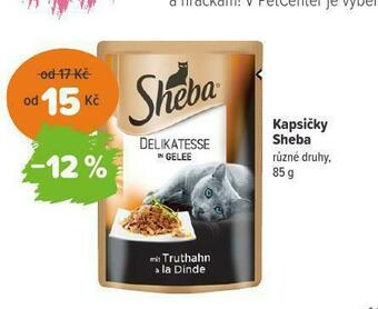 Pet Center Sheba kapsičky pro kočky nabídka
