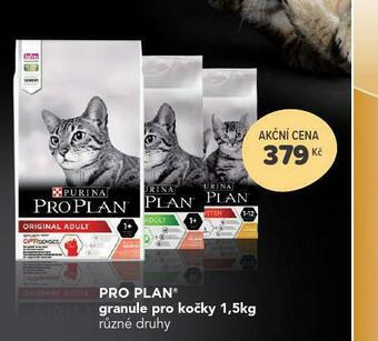 Pet Center Pro plan granule pro kočky nabídka