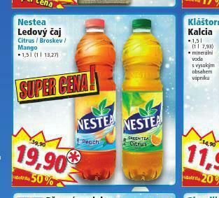 Norma Nestea ledový čaj nabídka