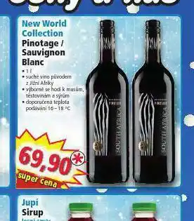 Norma New world collection sauvignon blanc nabídka