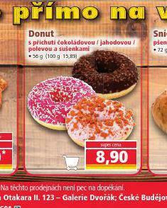 Norma Donut nabídka