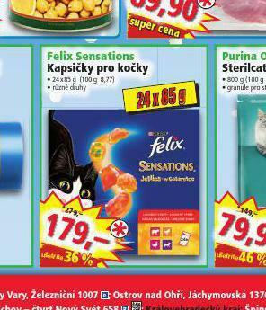 Norma Felix sensations kapsičky pro kočky nabídka