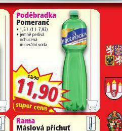 Norma Poděbradka pomeranč nabídka