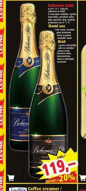 Norma Bohemia sekt nabídka