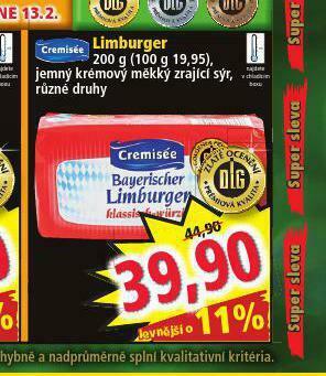 Norma Limburger nabídka