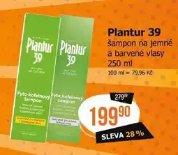 Teta Plantur 39 šampon na jemné a barvené vlasy nabídka