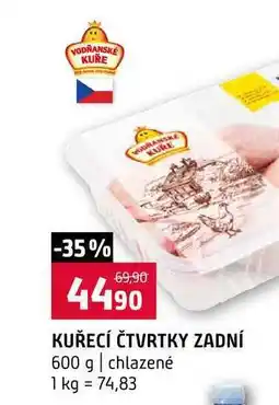 Terno KUŘECÍ ČTVRTKY ZADNÍ 600 g chlazené nabídka