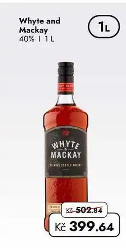 TRAVEL FREE Whyte and Mackay 40% nabídka