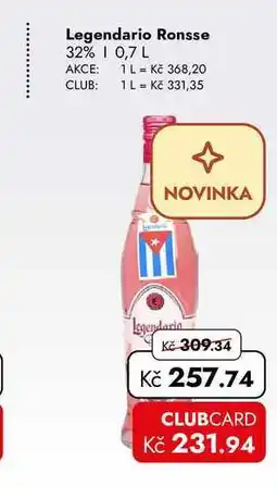 TRAVEL FREE Legendario Ronsse 32% nabídka