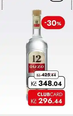 TRAVEL FREE OUZO 12 40% nabídka
