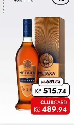 TRAVEL FREE Metaxa 7* 40% nabídka