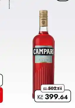 TRAVEL FREE Campari Bitter 25% nabídka