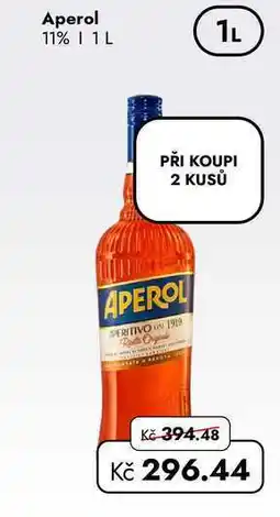 TRAVEL FREE Aperol 11% nabídka