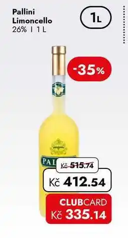 TRAVEL FREE Pallini Limoncello 26% nabídka