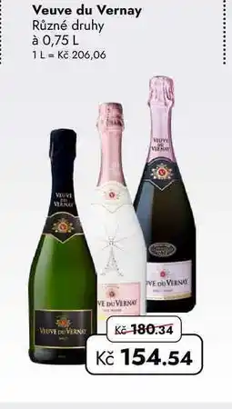 TRAVEL FREE Veuve du Vernay Různé druhy à 0,75 L 1 L nabídka