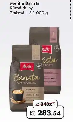 TRAVEL FREE Melitta Barista Různé druhy Zrnková à nabídka