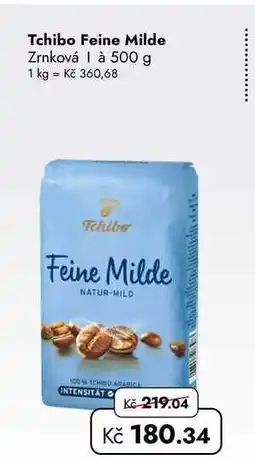 TRAVEL FREE Tchibo Feine Milde Zrnková à nabídka