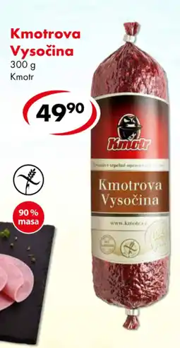 CBA Kmotr Kmotrova Vysočina nabídka