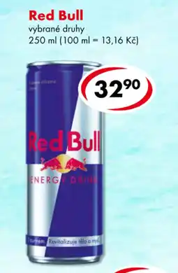 CBA Red Bull vybrané druhy nabídka