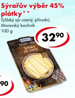 CBA Madeta Tylžský sýr uzený nabídka