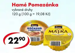 CBA Hamé pomazánka nabídka